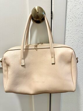 Portland Leather Goods Sloan Oversized Doctor Bag Moonflower Pebble Leather